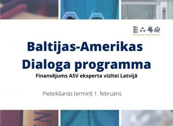 Pieejams finansējums ASV eksperta vizītei
