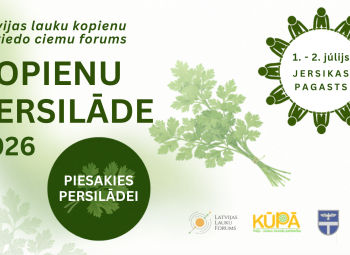 Atvērta pieteikšanās Kopienu Persilādei 2026