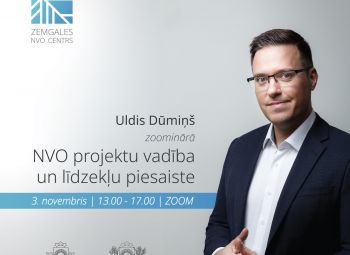 Seminārs ''Projekta vadība un līdzekļu piesaiste''