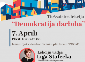 Aicinām pieteikties tiešsaistes lekcijai 