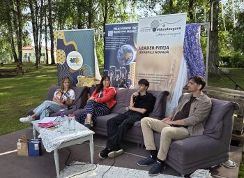 Salas Pagalma svētkos par iespējām jauniešiem informēja 