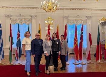 Latvijas Trešās paaudzes universitāšu asociācijas valde apmeklē Valsts prezidenta pili