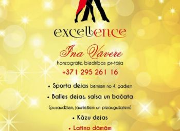 Biedrība organizē deju iemaņu apmācību nodarbības