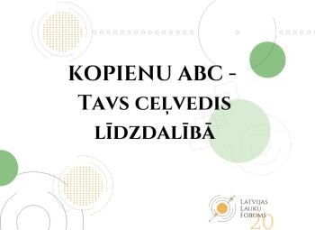 Latvijas Lauku forums ir izveidojis Kopienu ABC