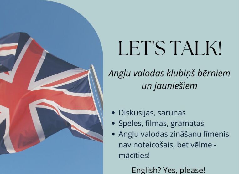 Let's talk! Angļu valodas klubiņš