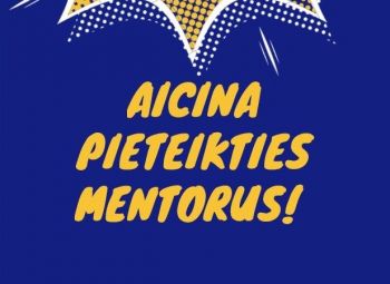 Aicina pieteikties mentorus! 