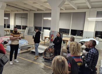 Jēkabpils novada uzņēmēju kopienas tikšanās mēbeļu ražotnē SIA FURNIFLOW