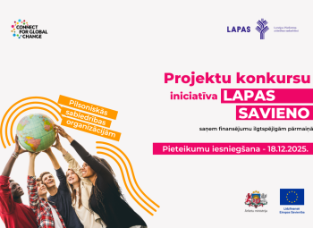 LAPAS izsludina trešo projektu konkursu nevalstiskajām organizācijām iniciatīvas 