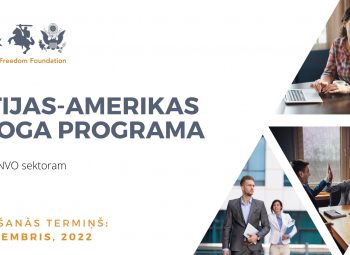 Pieejams finansējums ASV eksperta vizītei.