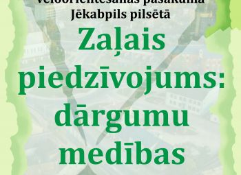 Aicina uz veloorientēšanās pasākumu Jēkabpilī