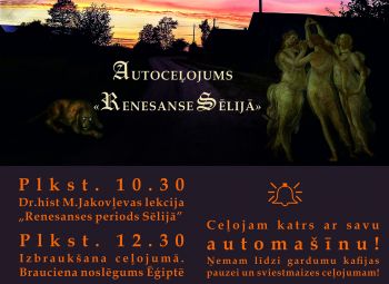 Startēs autoceļojums „Renesanse Sēlijā”