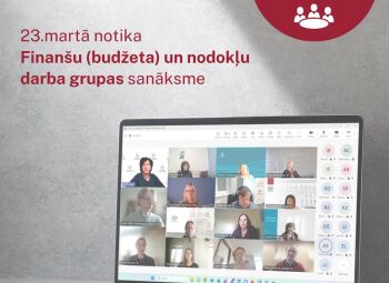 Notikusi NVO un Ministru kabineta sadarbības memoranda īstenošanas padomes Finanšu (budžeta) un nodokļu darba grupas sēde