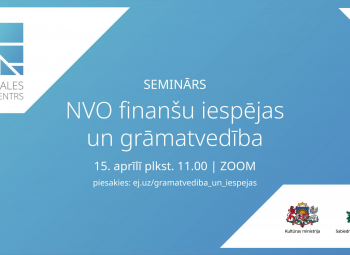 Uzzini vairāk par NVO finansēm un grāmatvedību!