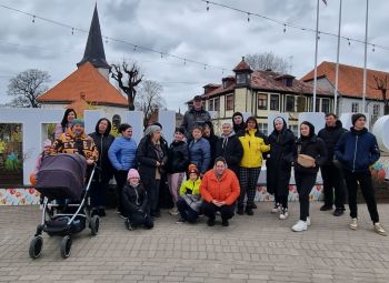 Jēkabpils un Aizkraukles novados dzīvojošie ukraiņi dodas ciemos pie ukraiņiem Tukumā