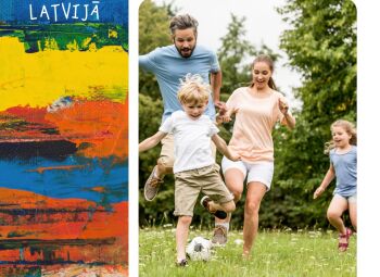 Sporta aktivitātes Ukrainas civiliedzivotājiem un latviešu ģimenēm