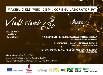 Tiek uzsāktas projekta „Viedi ciemi: sadarbība, drošība, izaugsme” aktivitātes