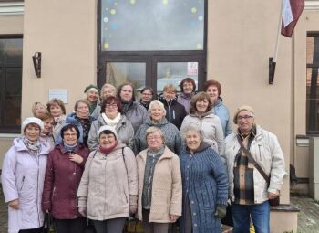 Dienas centrā “Kopā būt” viesojas seniori no Daugavpils