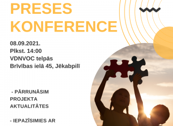 Vidusdaugavas NVO centrs aicina uz preses konferenci par projekta aktualitātēm