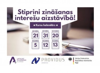 NVO pārstāvjiem iespēja pieteikties apmācībām par interešu pārstāvniecību