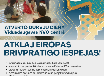 Atklāj Eiropas brīvprātīgo iespējas!