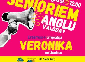 Angļu valodas klubiņi Jēkabpilī – gan senioriem, gan bērniem un jauniešiem!