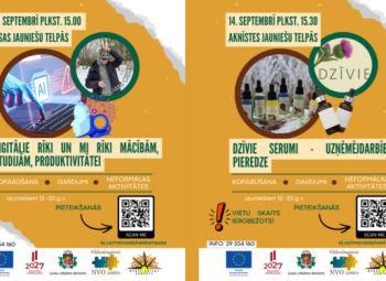 Septembra aktivitātes projektā 