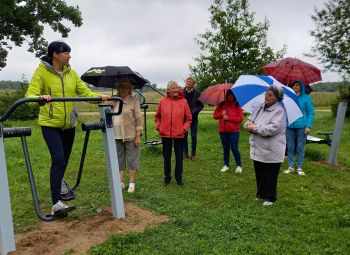 Salas pagasta senioriem notiek ekskursija veselības veicināšanas projekta ietvaros